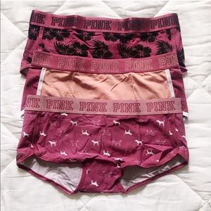 PINK Victoria's Secret Intimates & Sleepwear - Vs Pink Logo Boyshorts PINK Victoria's Secret Intimates & Sleepwear - Vs Pink Logo Boyshorts